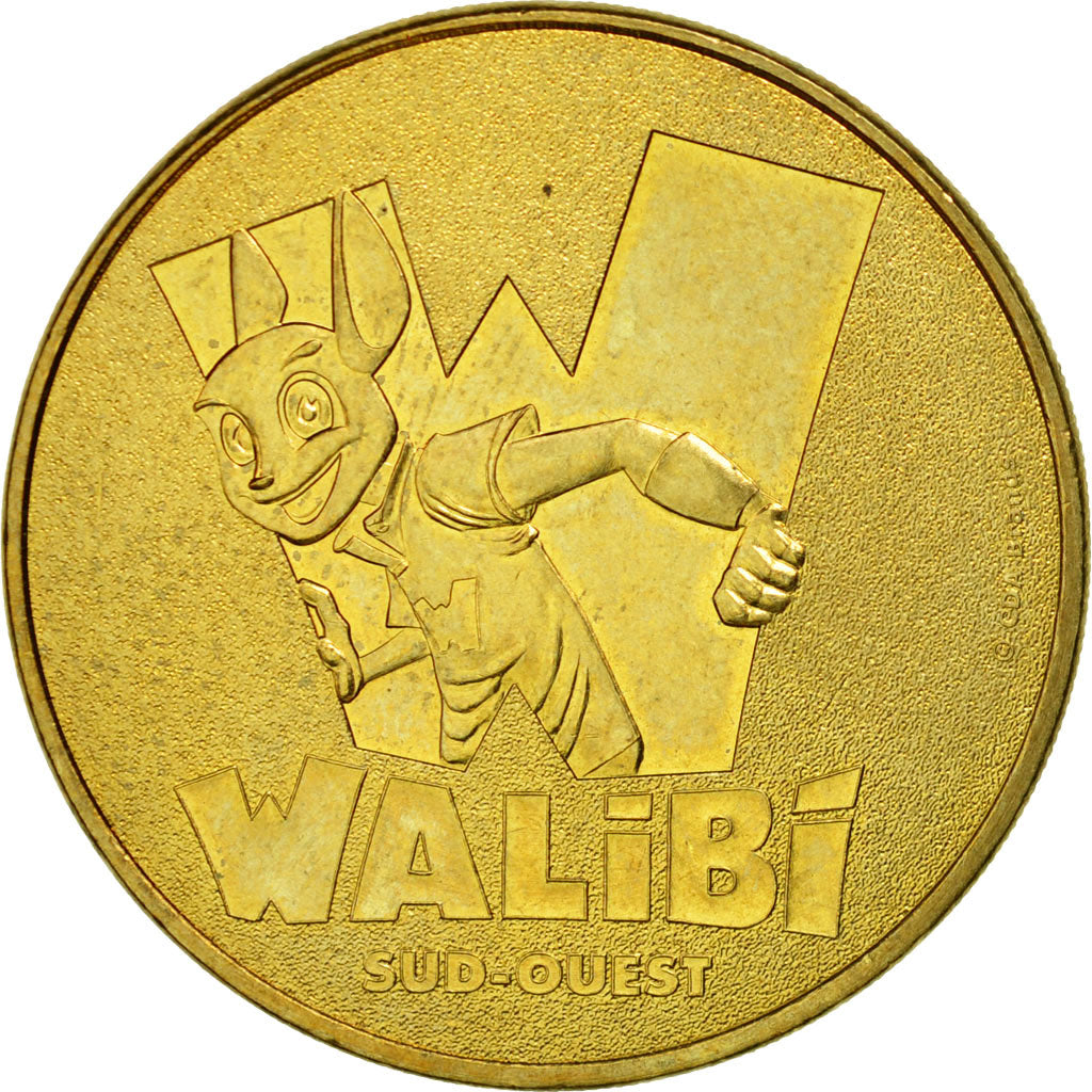 Francia, Token, Touristic token, Roquefort - Walibi Sud-ouest n°1, 2013, MDP