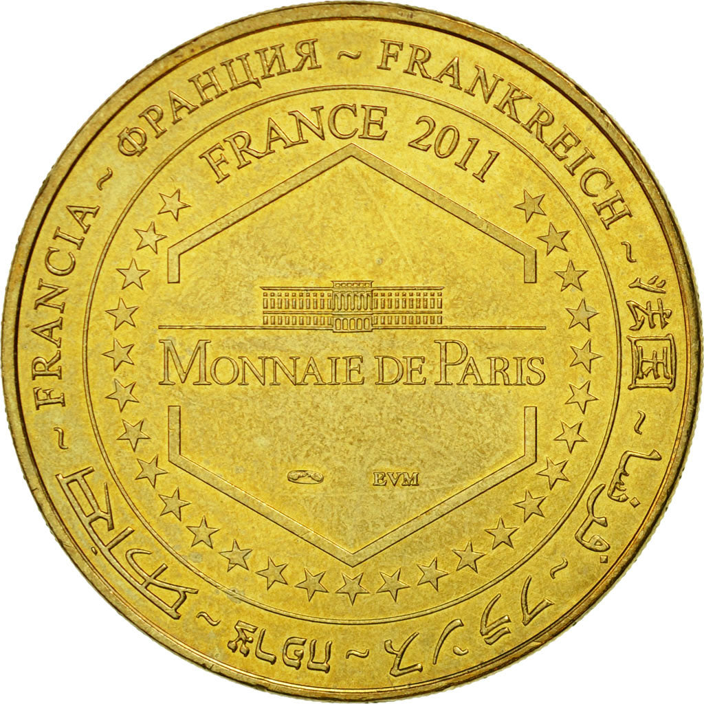 France, Token, Touristic token, Sully-sur Loire - Chateau n°1, 2011, MDP
