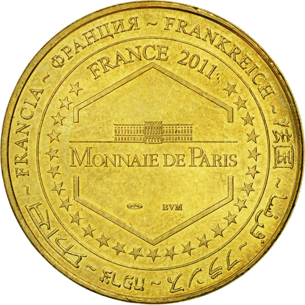 France, Token, Touristic token, 49/ Château de Montsoreau, 2011, MDP