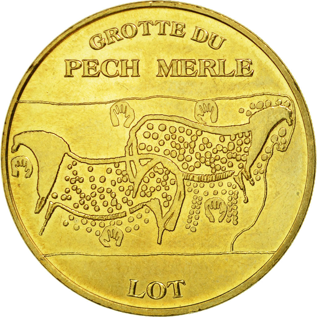 France, Token, Touristic token, Cabrerets - Grotte du Pech Merle, 2011, MDP