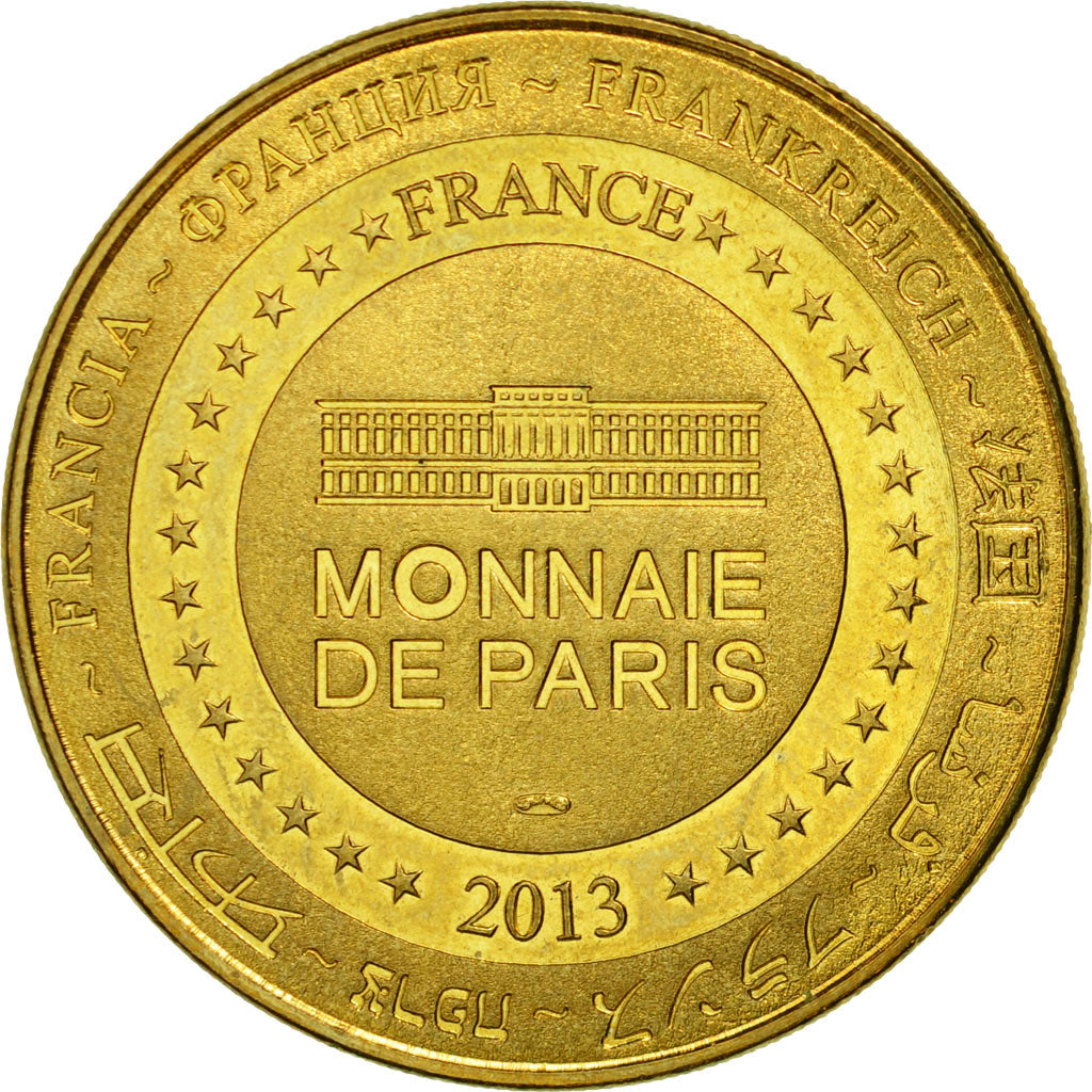 France, Token, Touristic token, 46/ Le Pont Valentré - Cahors, 2013, MDP