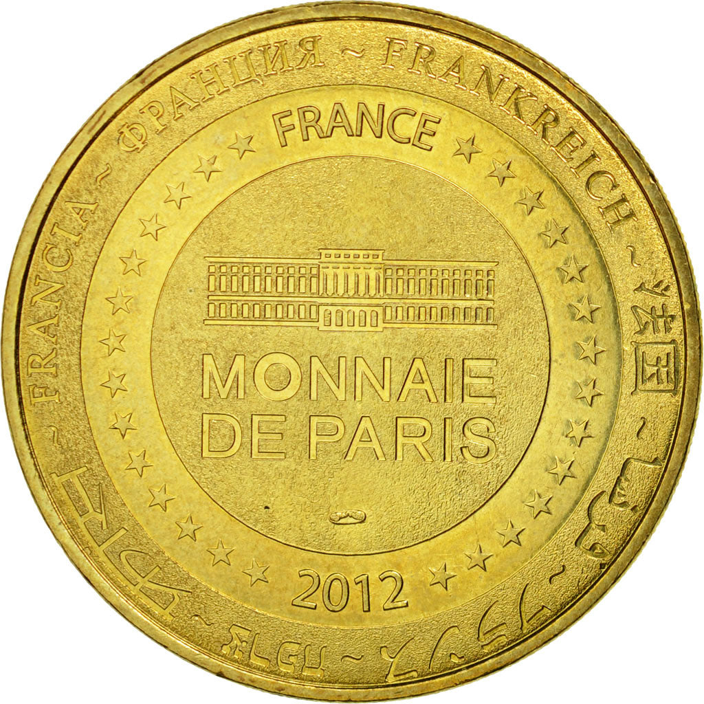 France, Token, Touristic token, Figeac - Cité natale de Champollion, 2012, MDP