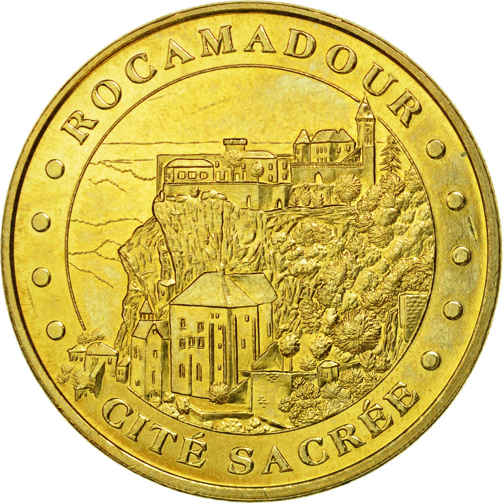 Francia, Token, Touristic token, 46/ Rocamadour - Cité sacrée, 2011, MDP, BB