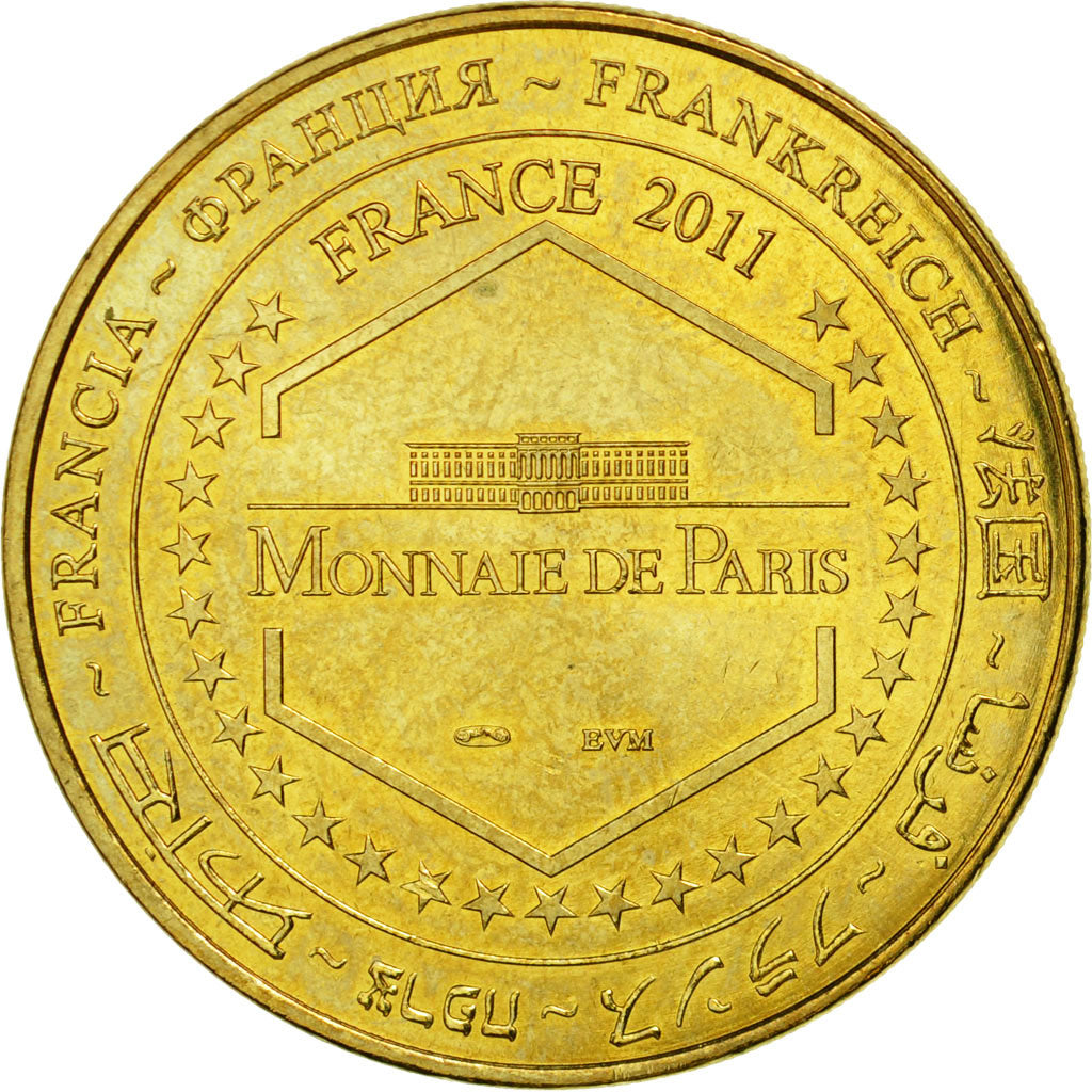 Francia, Token, Touristic token, 46/ Rocamadour - Cité sacrée, 2011, MDP, BB