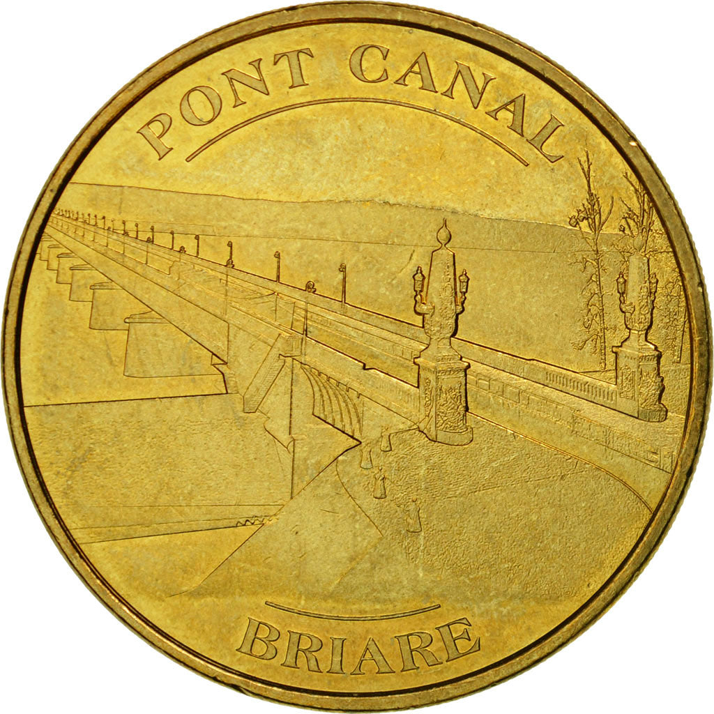 Francia, Token, Touristic token, 45/ Pont-Canal - Briare, 2012, MDP, BB