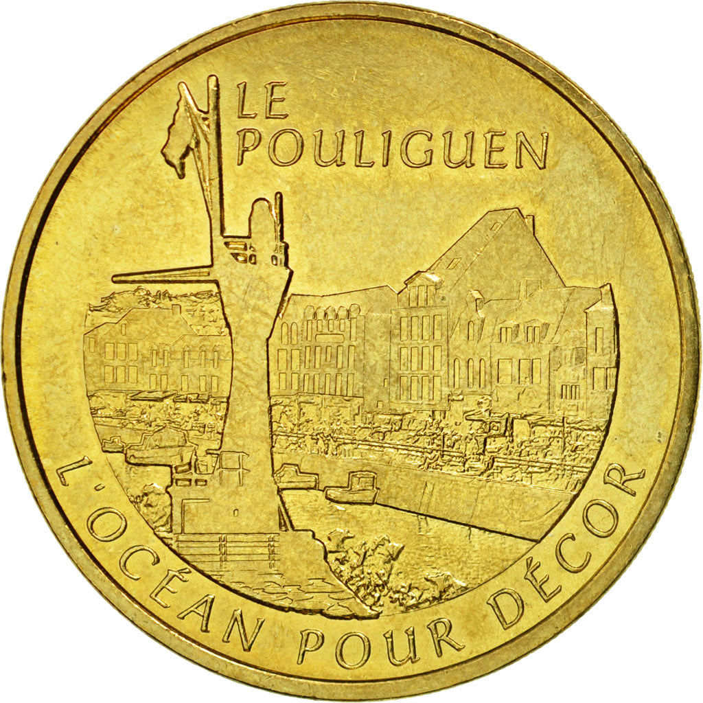 France, Token, Touristic token, 44/ Le Pouliguen - Océan pour décor, 2011