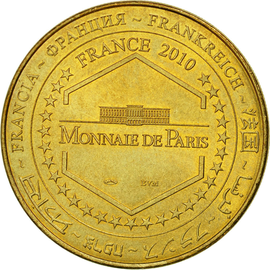 Francia, Token, Touristic token, 44/ Collégiale Saint-Aubin - Guérande, 2010