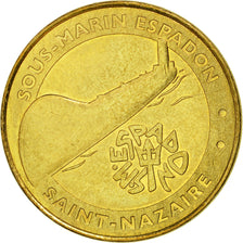 France, Token, Touristic token, Saint-Nazaire - Sous-marin Espadon n°2, 2012