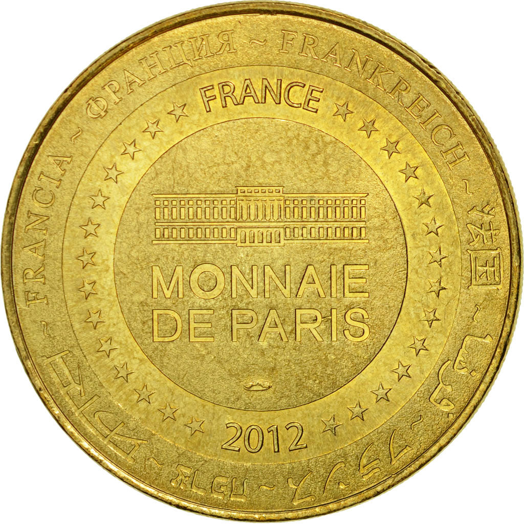 France, Token, Touristic token, Saint-Nazaire - Sous-marin Espadon n°2, 2012