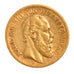 GERMAN STATES, 10 Mark, 1876, Freudenstadt, KM #624, EF(40-45), Gold, 3.90
