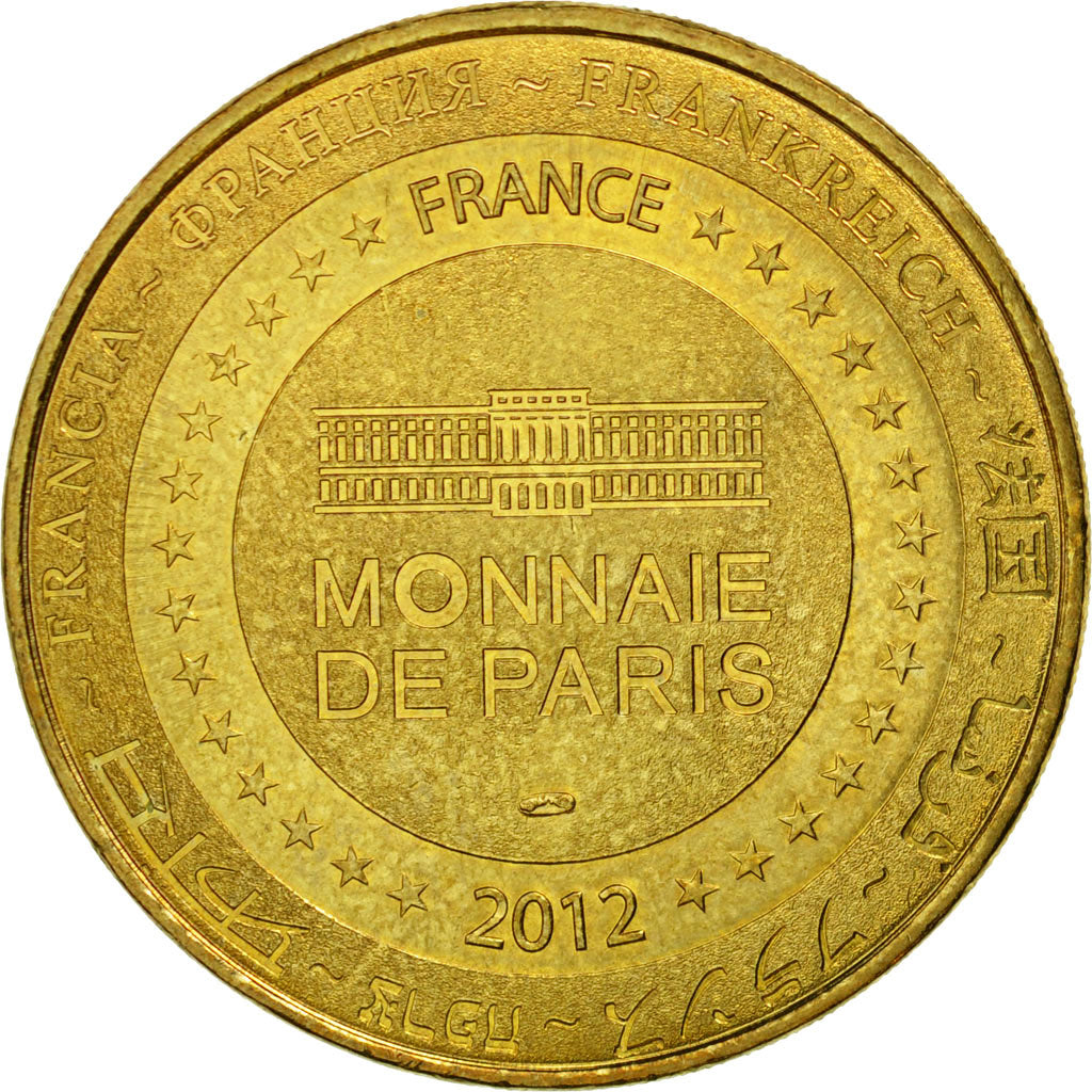 France, Token, Touristic token, Nantes -  Les machines de l'ile n°3, 2012, MDP
