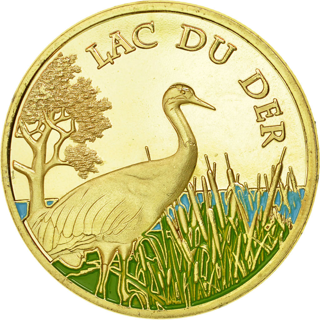 France, Token, Touristic token, Champagne - Lac de Der, Souvenirs et Patrimoine