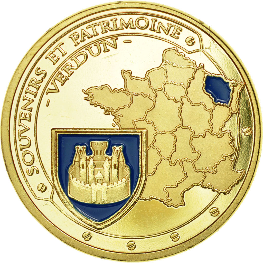France, Jeton, Jeton Touristique, 55/ Verdun - Porte Chaussée - On ne passe