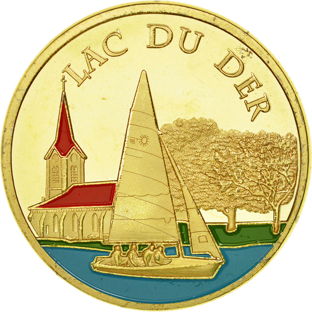 France, Token, Touristic token, Champagne - Lac de Der, Souvenirs et Patrimoine