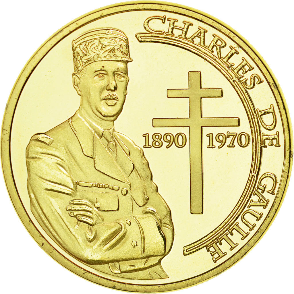 Francia, Token, Touristic token, 52/ Colombey-les-deux-églises - Charles de