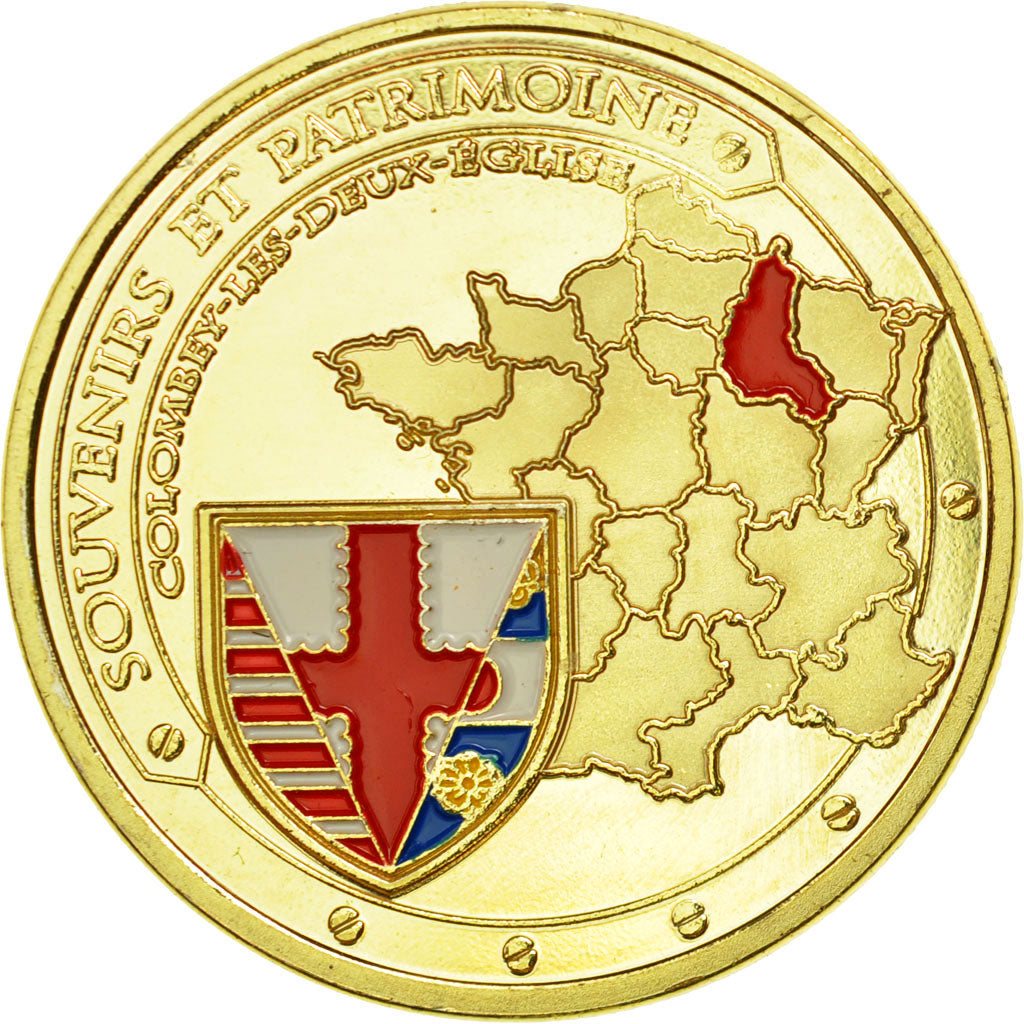 Francia, Token, Touristic token, 52/ Colombey-les-deux-églises - Charles de