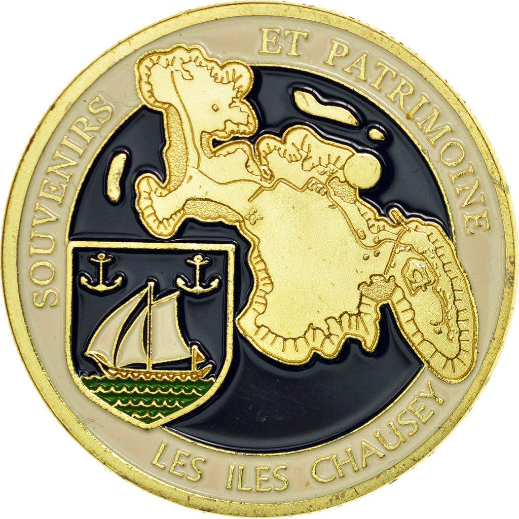 France, Token, Touristic token, 50/ Les iles Chausey - Village de Blainvillais