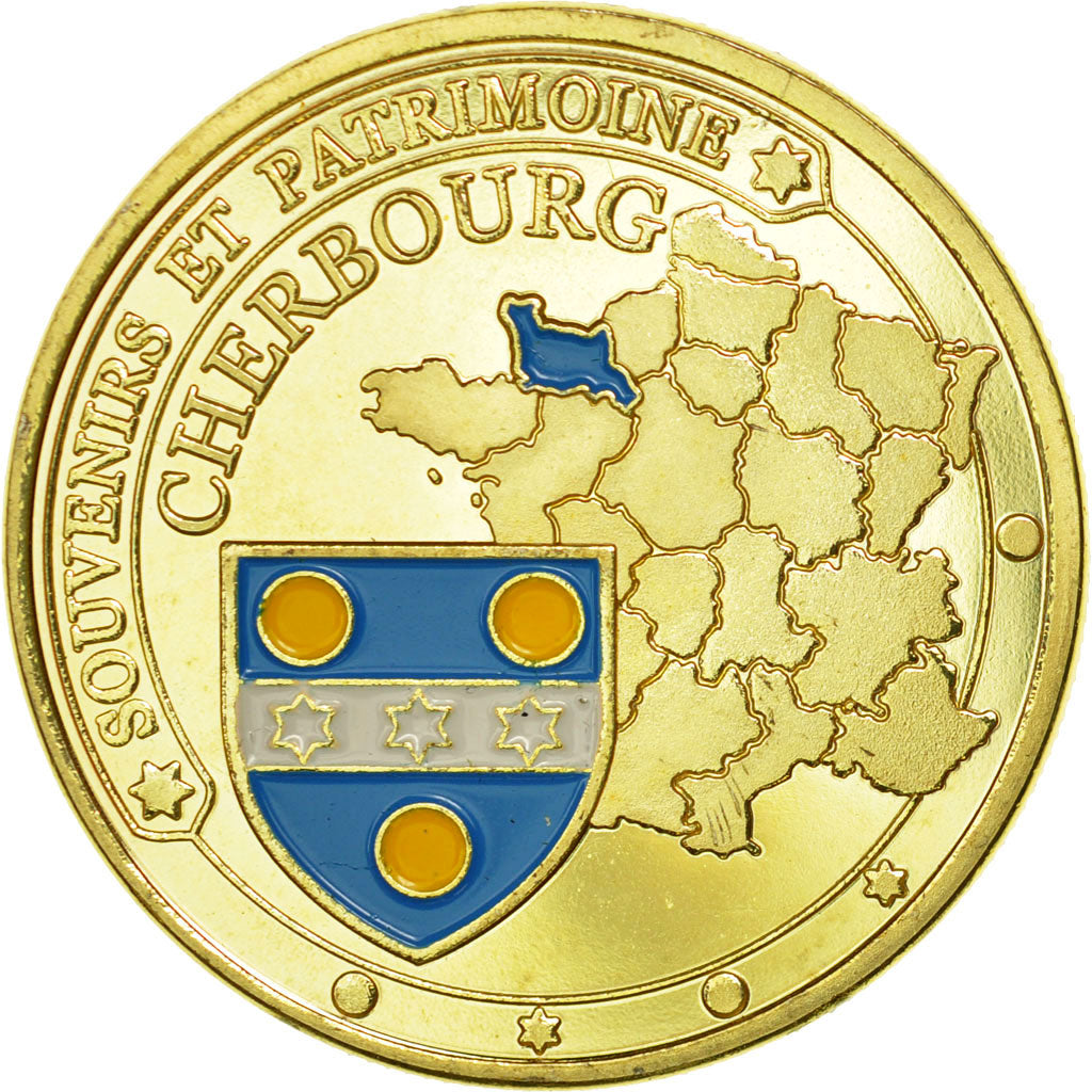 France, Token, Touristic token, 50/ Cherbourg - Le Port, Souvenirs et