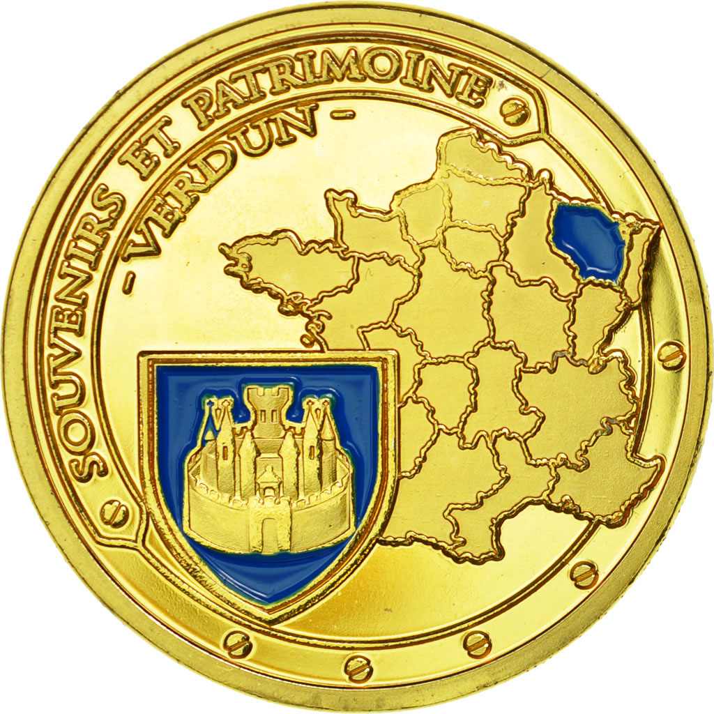 France, Jeton, Jeton Touristique, 55/ Verdun - Porte Chaussée - On ne passe