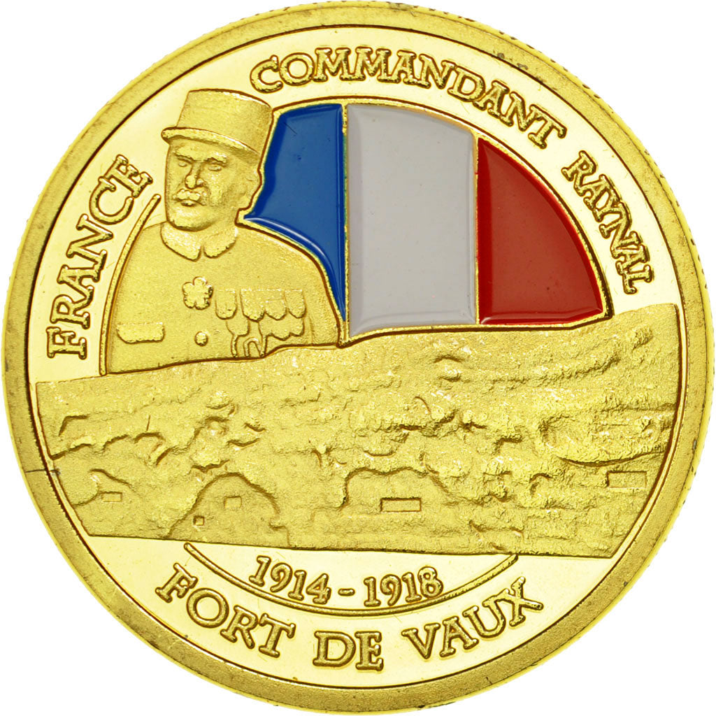 France, Token, Touristic token, 55/ Vaux-devant-Damloup - Le Fort - Commandant