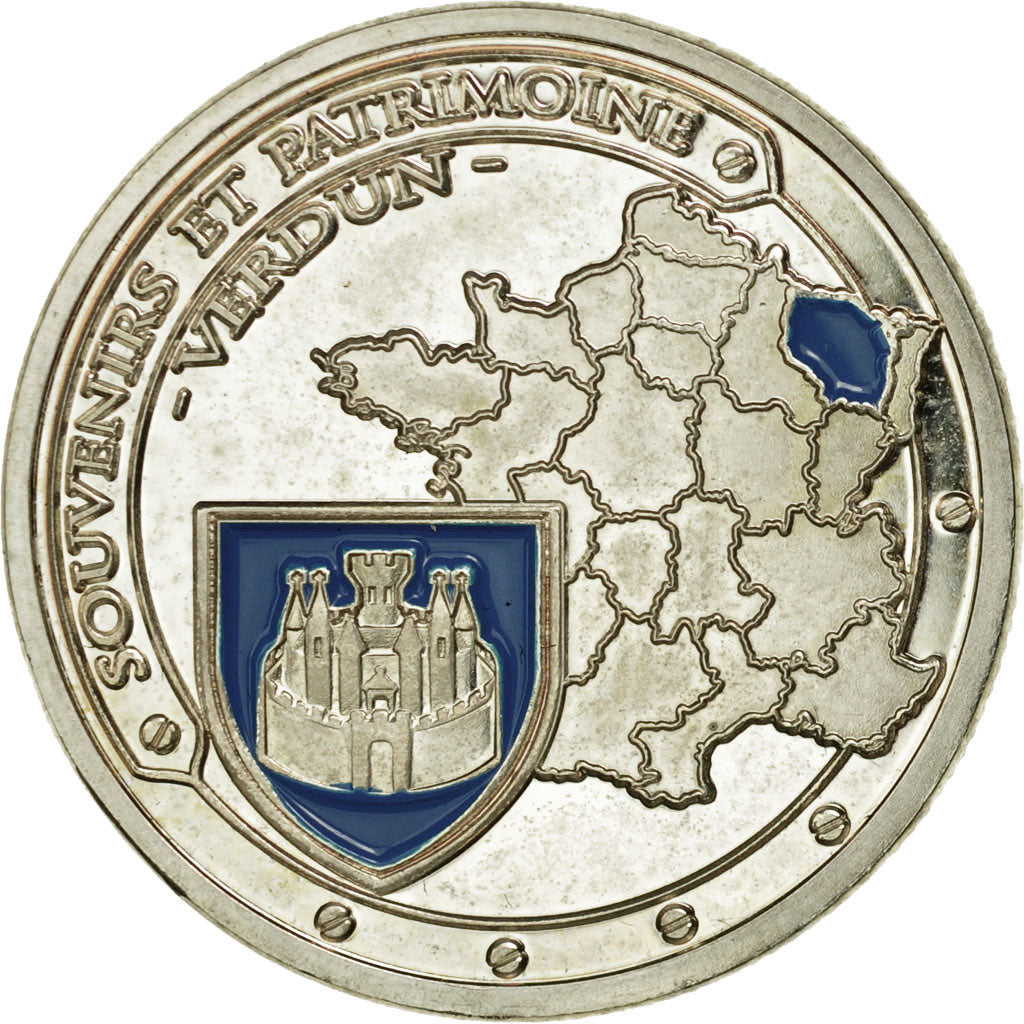France, Jeton, Jeton Touristique, 55/ Verdun - Porte Chaussée - On ne passe