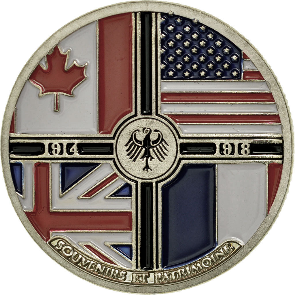 France, Token, Touristic token, La Première Guerre Mondiale - Les Tranchées