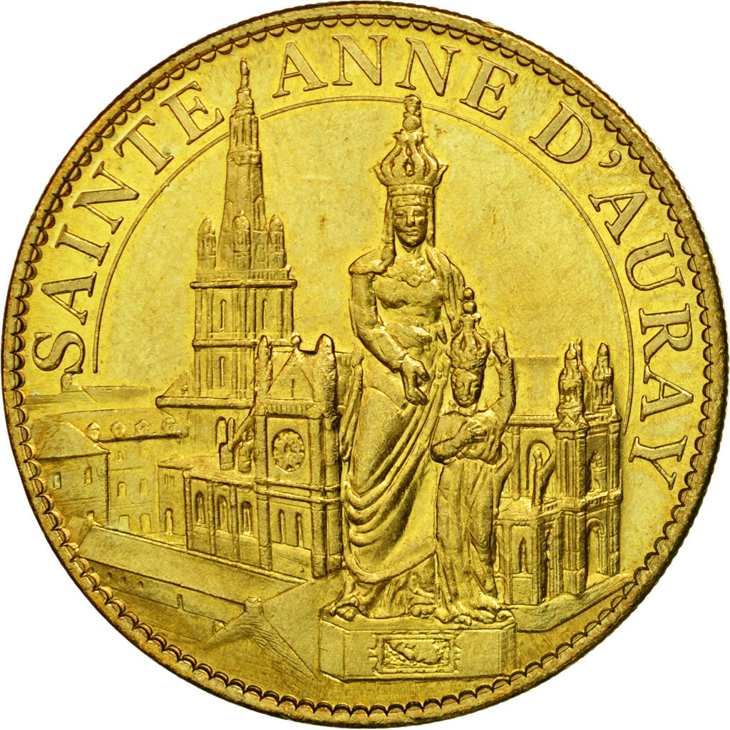 Francia, Token, Touristic token, 56/ Sainte Anne d'Auray - Basilique, 2009