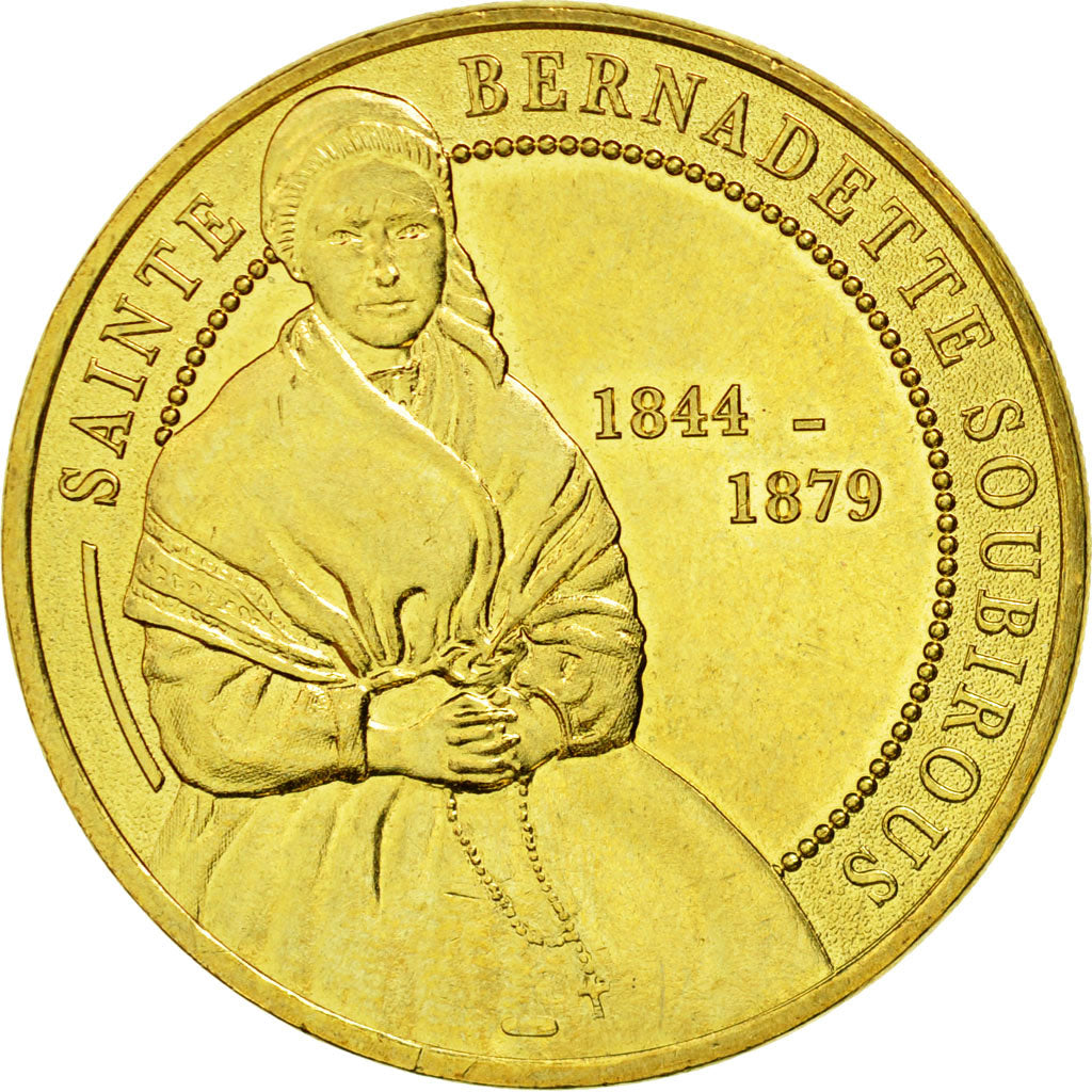 France, Token, Touristic token, 65/ Lourdes - Sainte Bernadette Soubirous -