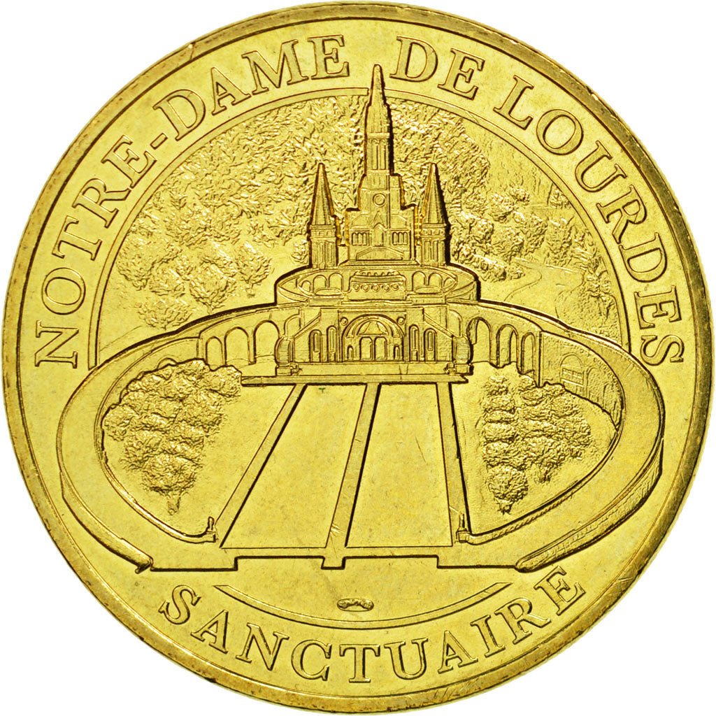 France, Token, Touristic token, 65/ Lourdes - Le Sanctuaire, 2016, MDP