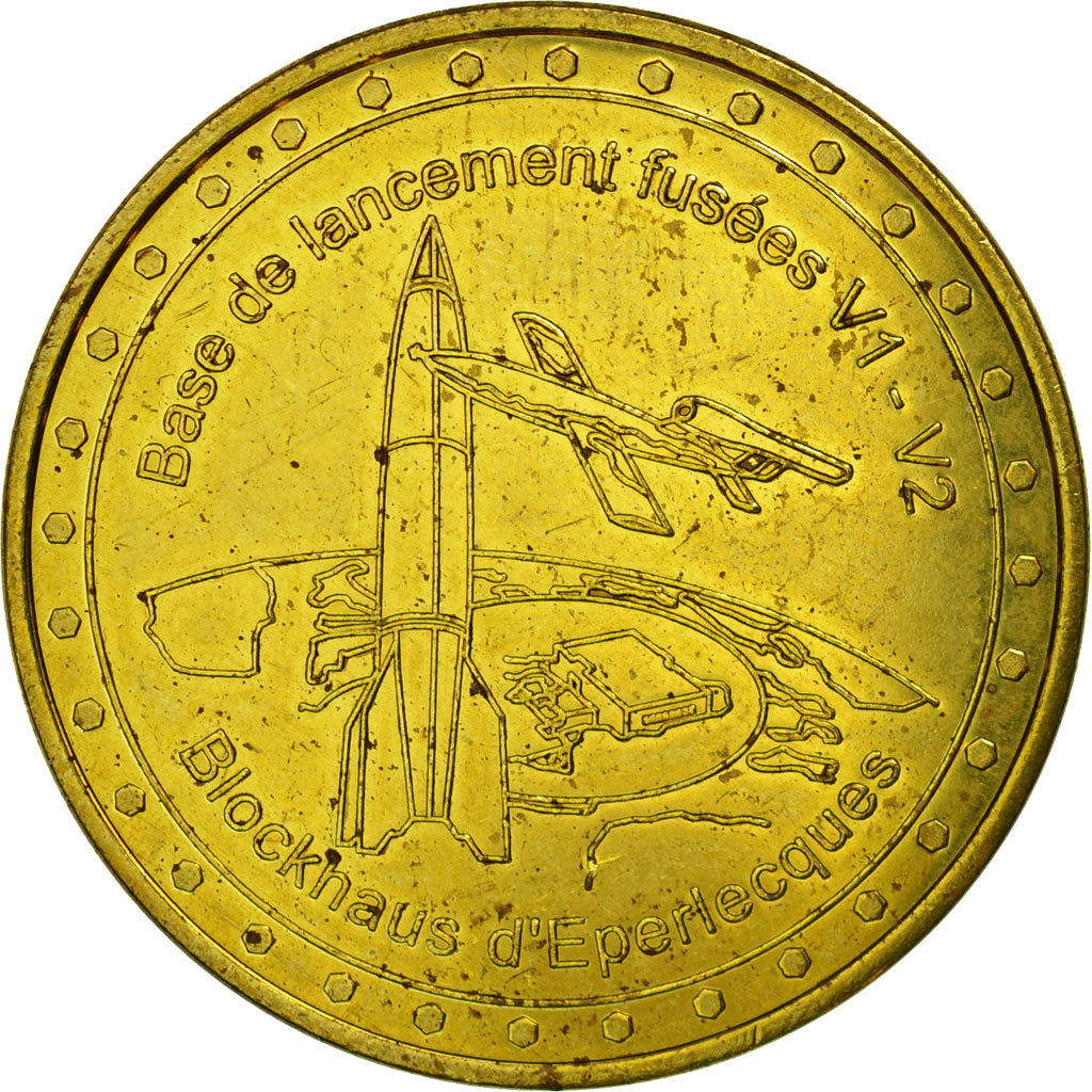 Francia, Token, Touristic token, 62/ Eperlecques - Fusées V1 - V2, Aviation
