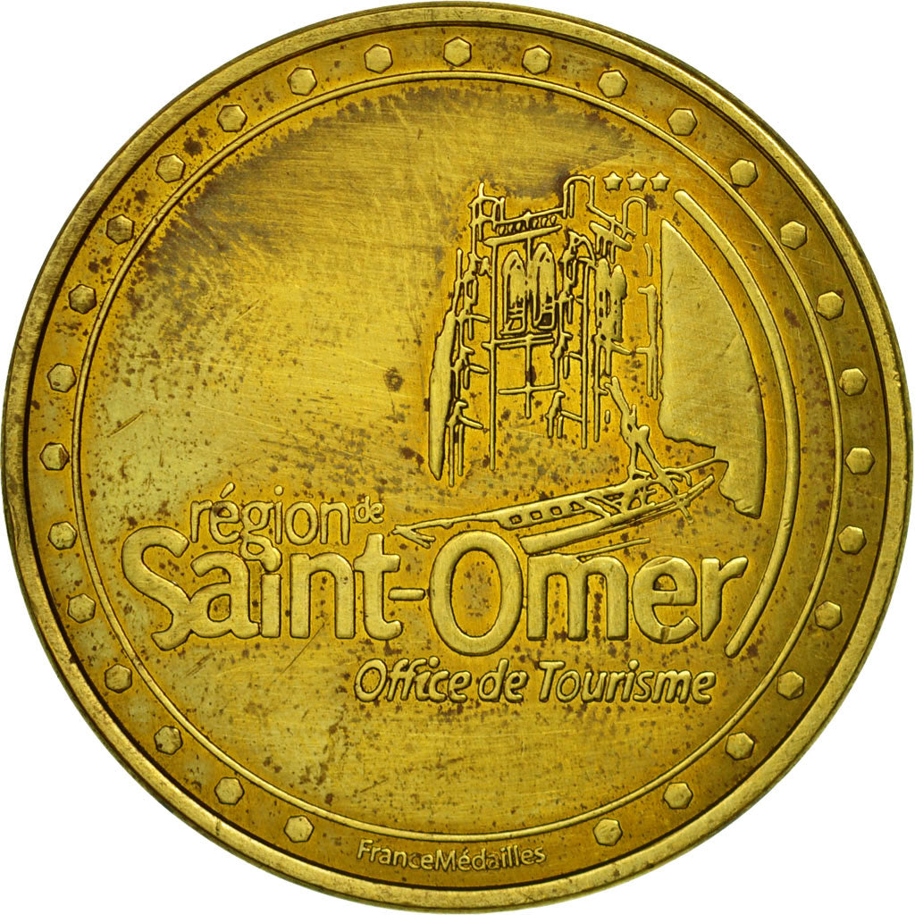 Frankreich, Token, Touristic token, 62/ Saint-Omer - le marais audomarois, S+