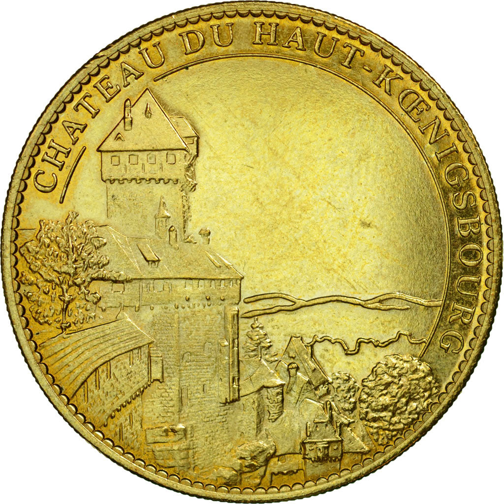 France, Token, Touristic token, 67/ Orschwiller - Château de Haut-Kœnigsbourg