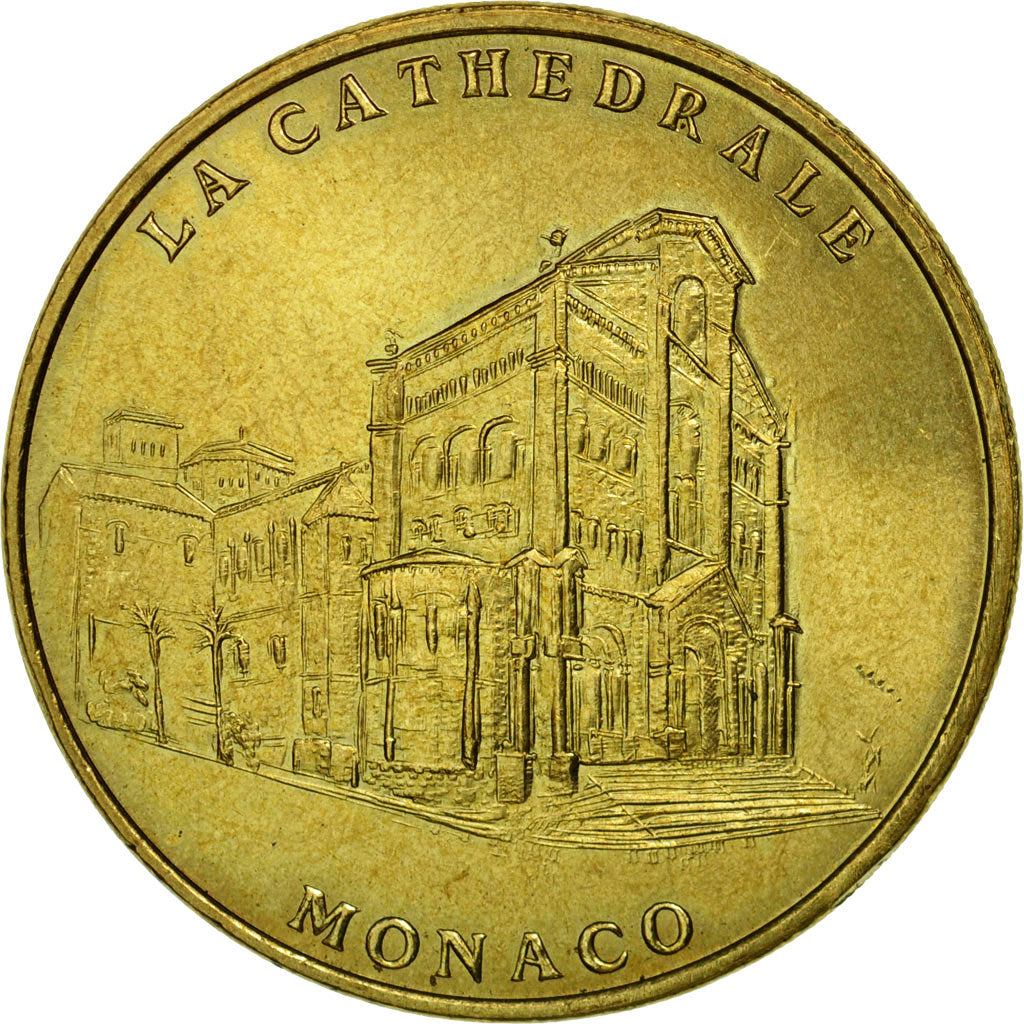 Francia, Token, Touristic token, 98/ Cathédrale de Monaco, 1998, MDP, BB
