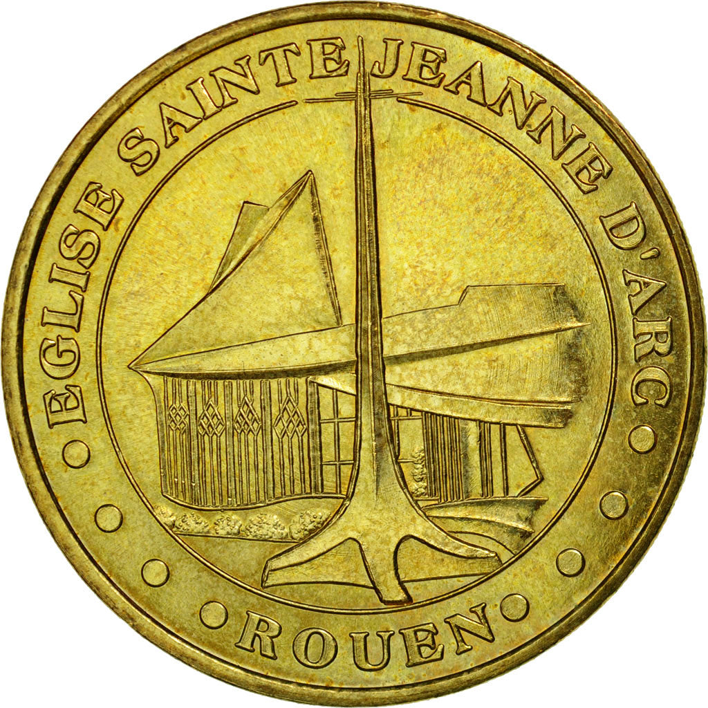 France, Token, Touristic token, Rouen - Eglise Ste Jeanne d'Arc -, 2007, MDP