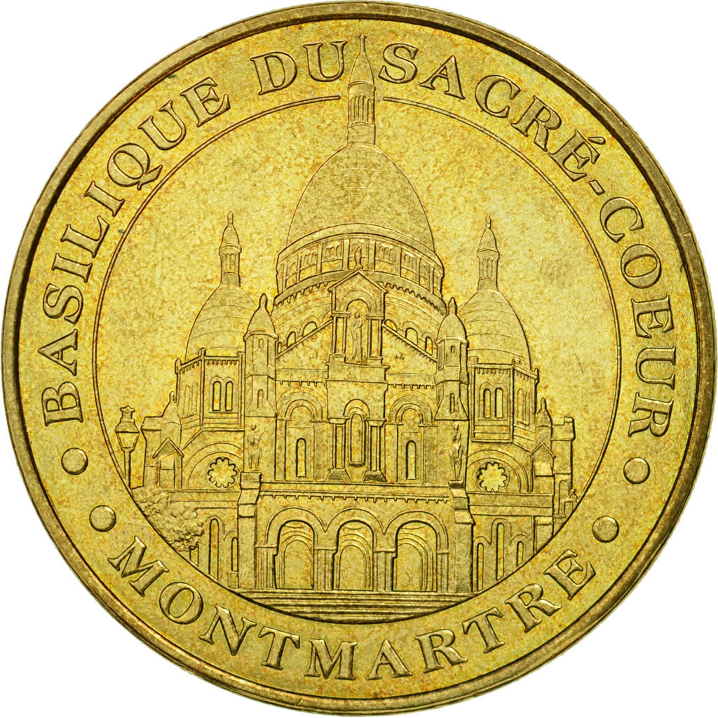 Francia, Token, Touristic token, Paris - Basilique du Sacré Coeur n°5, 2010