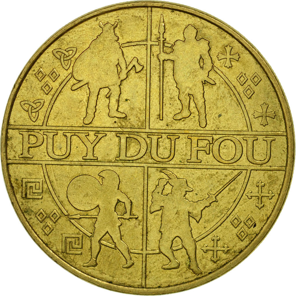 Francia, Token, Touristic token, Les Epesses - Puy du Fou n° 5 - Gladiateurs