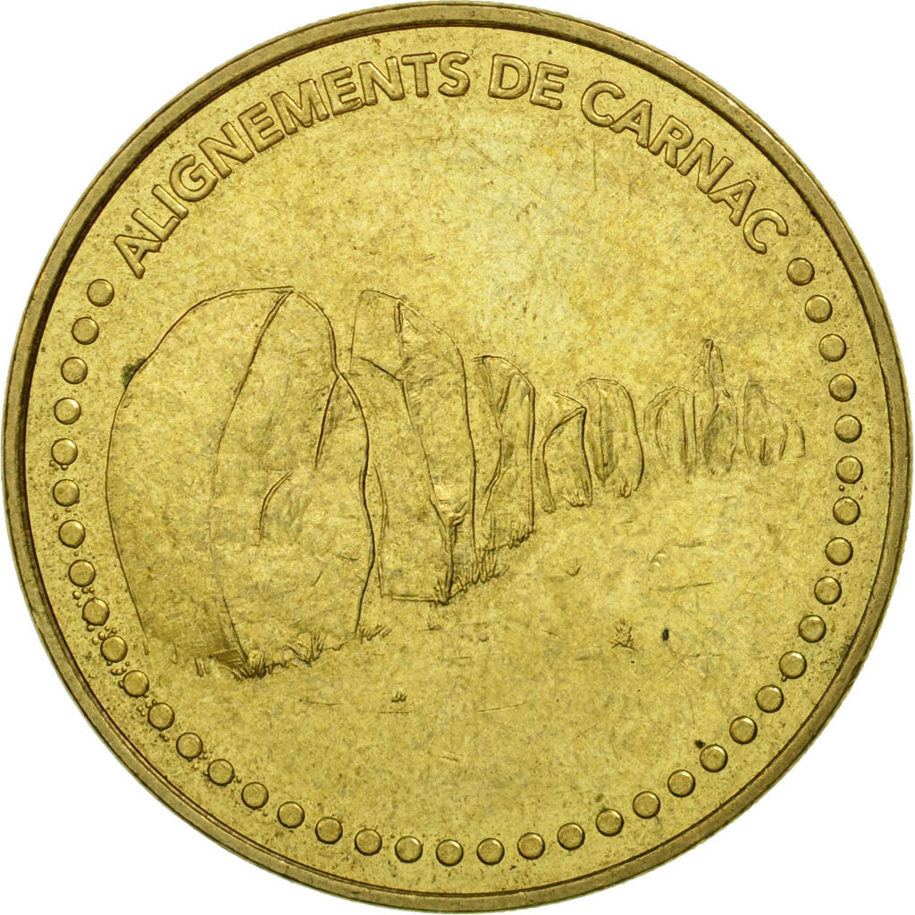 Francia, Token, Touristic token, Carnac - Les alignements n°2, 2008, MDP, BB