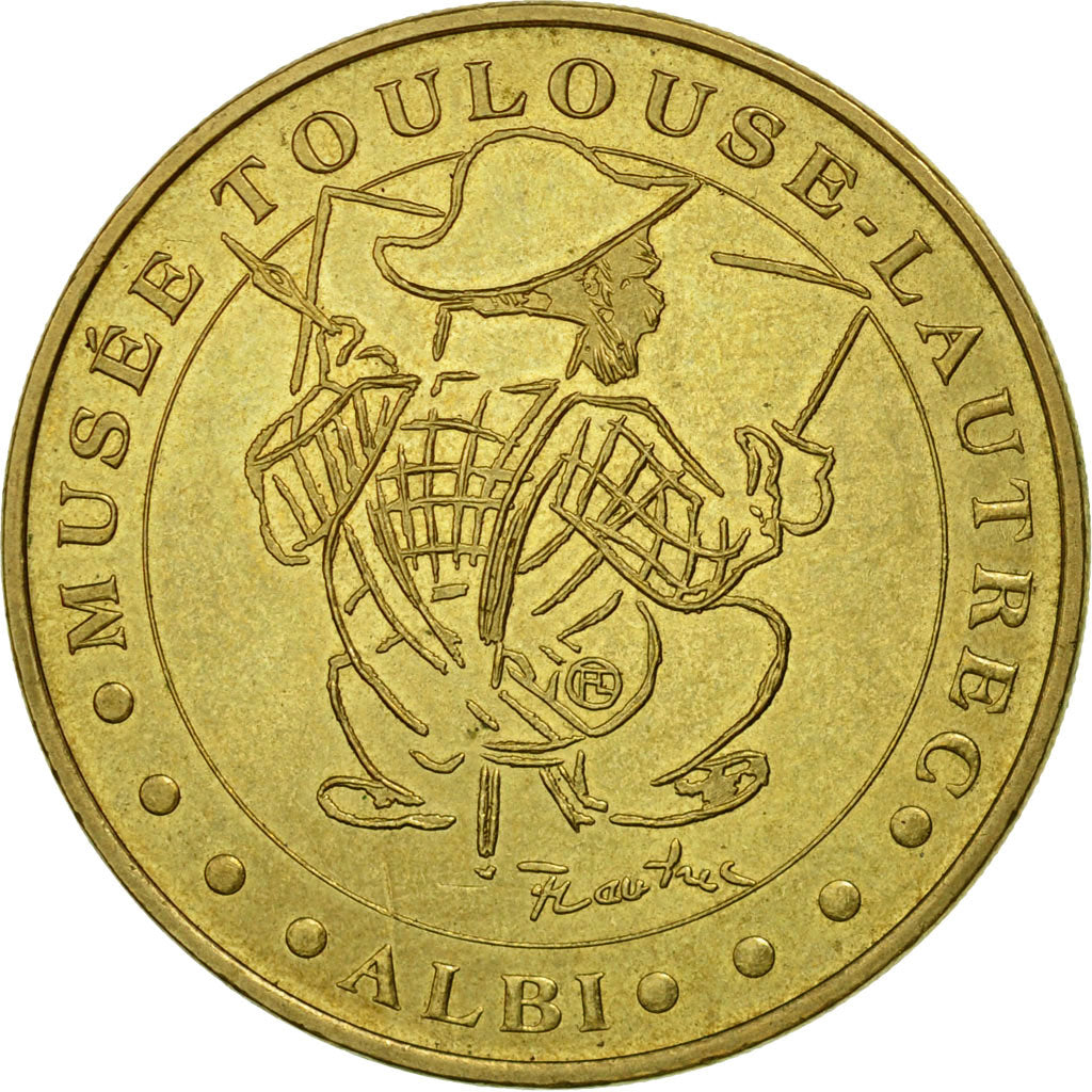 Francia, Token, Touristic token, 81/ Musée Toulouse-Lautrec - Albi, 2012, MDP