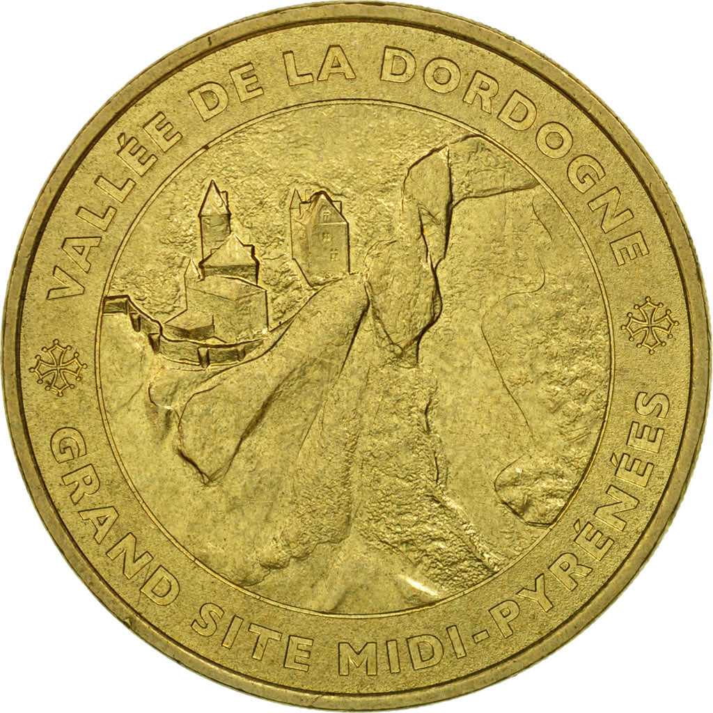 Francia, Token, Touristic token, Carennac - vallée de la Dordogne -, 2012, MDP
