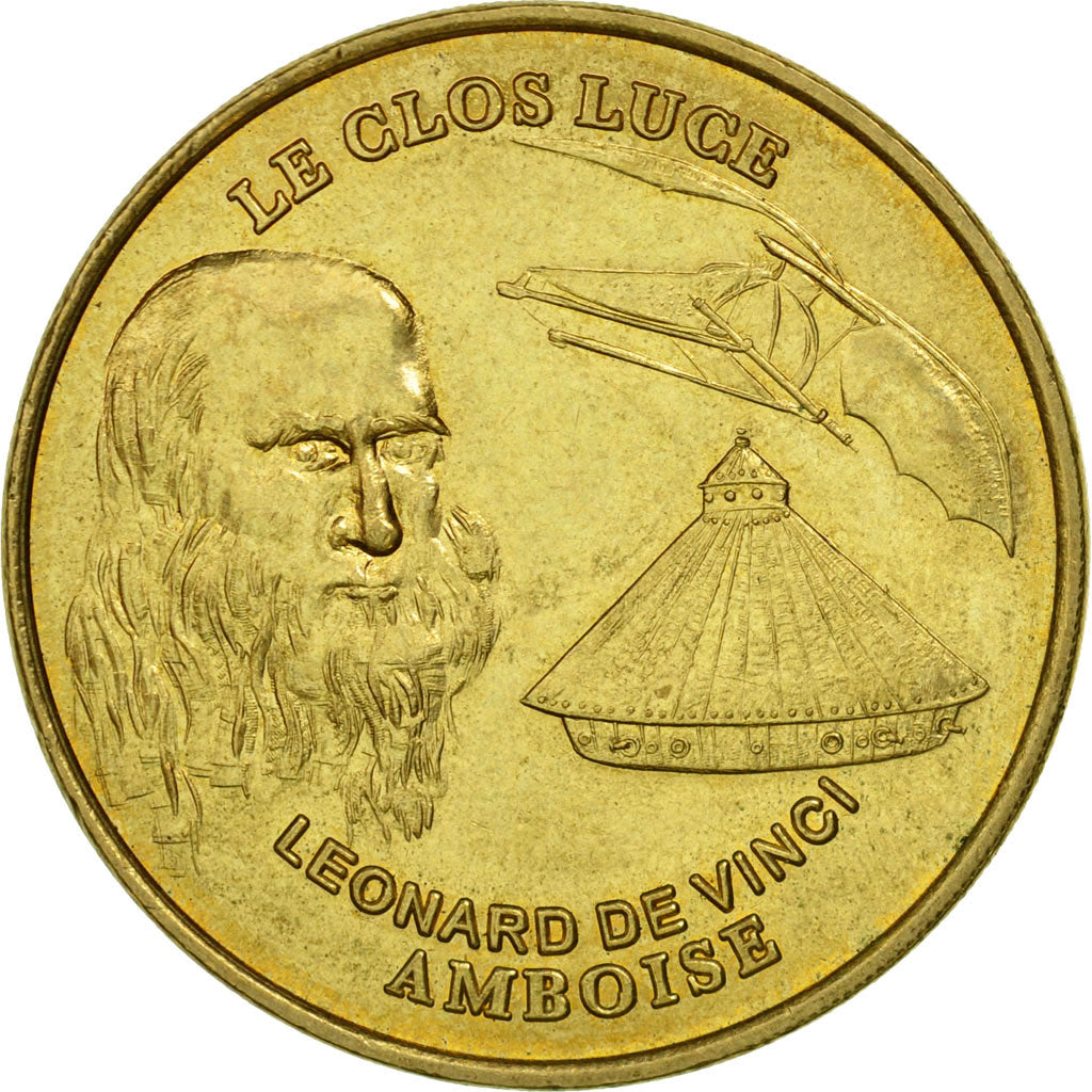 France, Token, Touristic token, 37/ Clos Lucé - Amboise, 2012, MDP, EF(40-45)