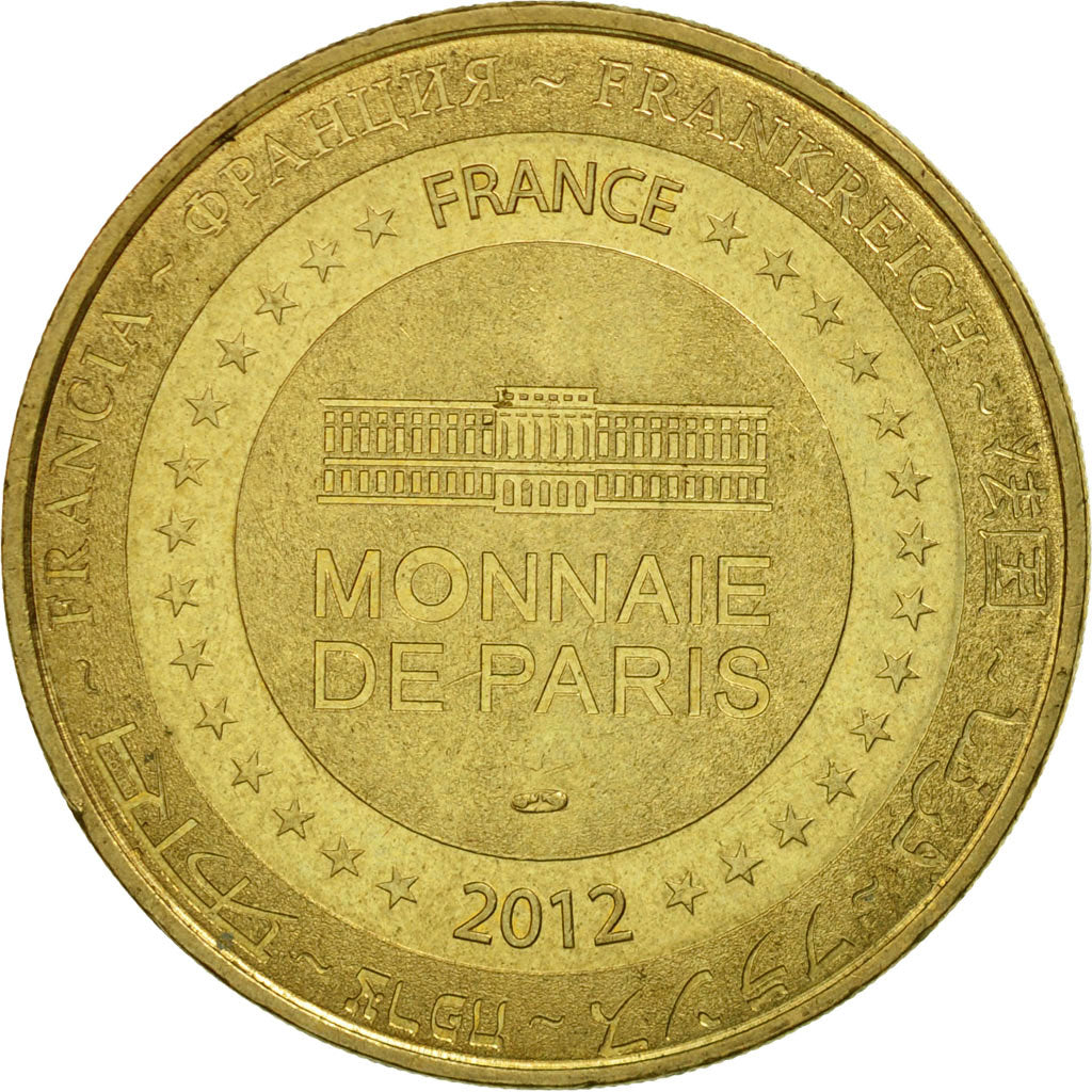 France, Token, Touristic token, 37/ Clos Lucé - Amboise, 2012, MDP, EF(40-45)