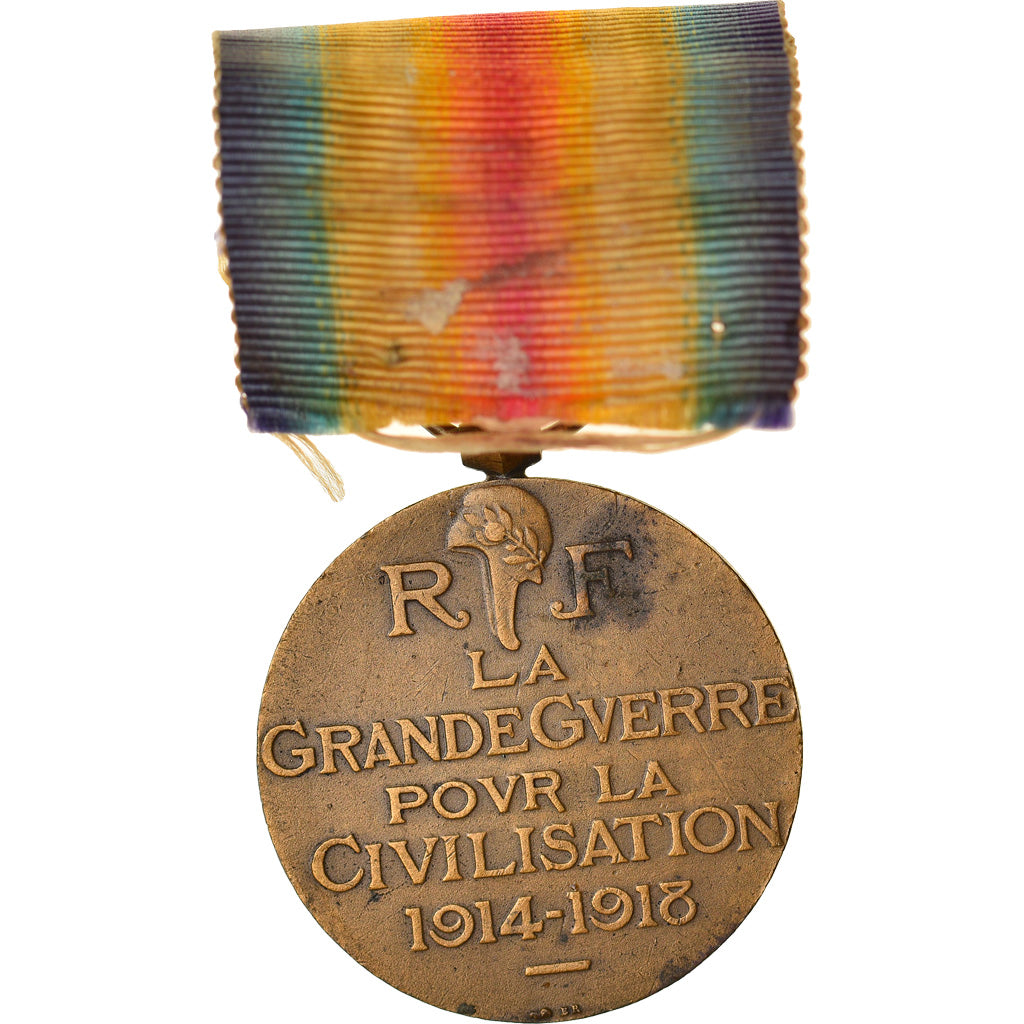 Frankrijk, La Grande Guerre pour la Civilisation, Medaille, 1914-1918, Heel