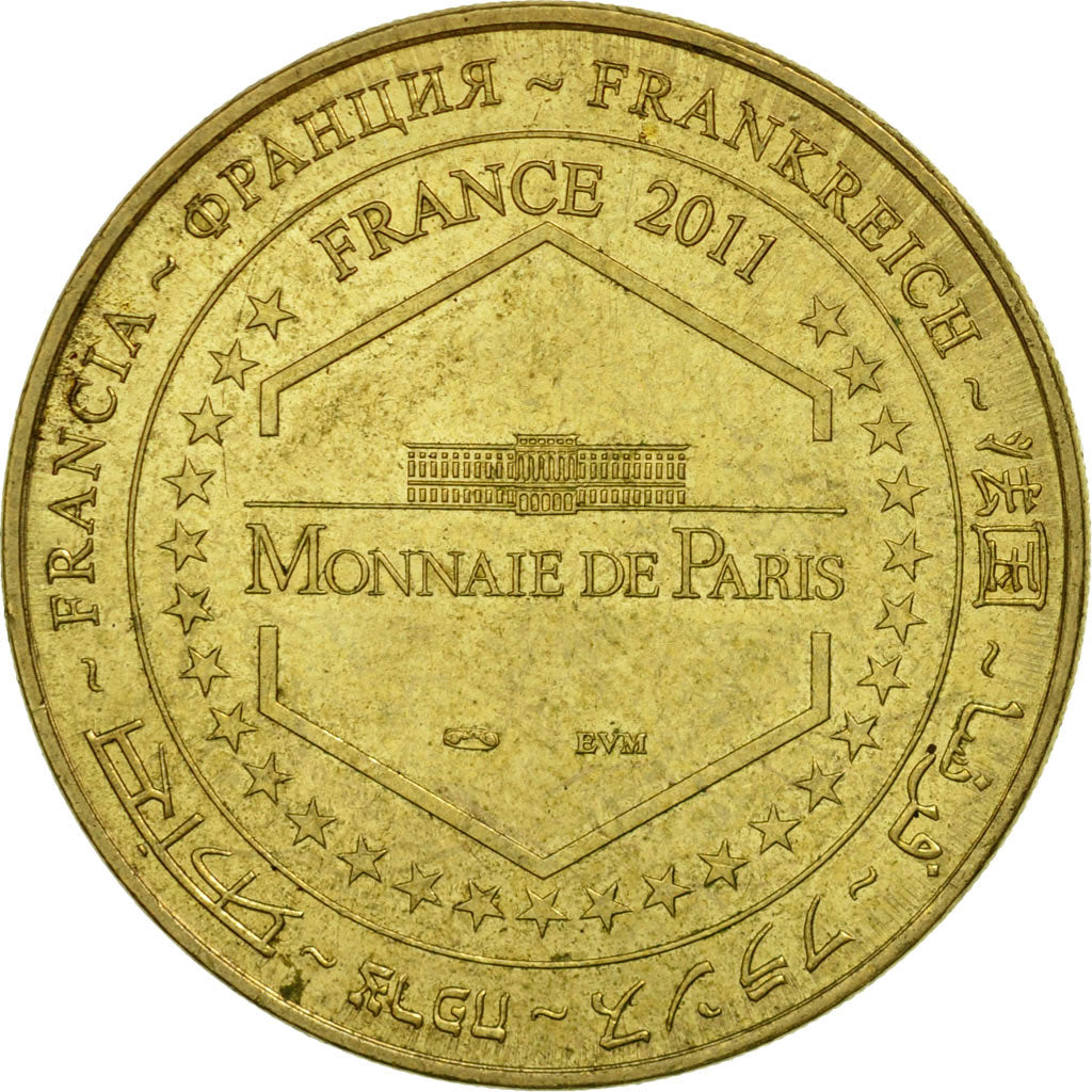 Francia, Token, Touristic token, Loches - Logis Royal n°2, 2011, MDP, BB