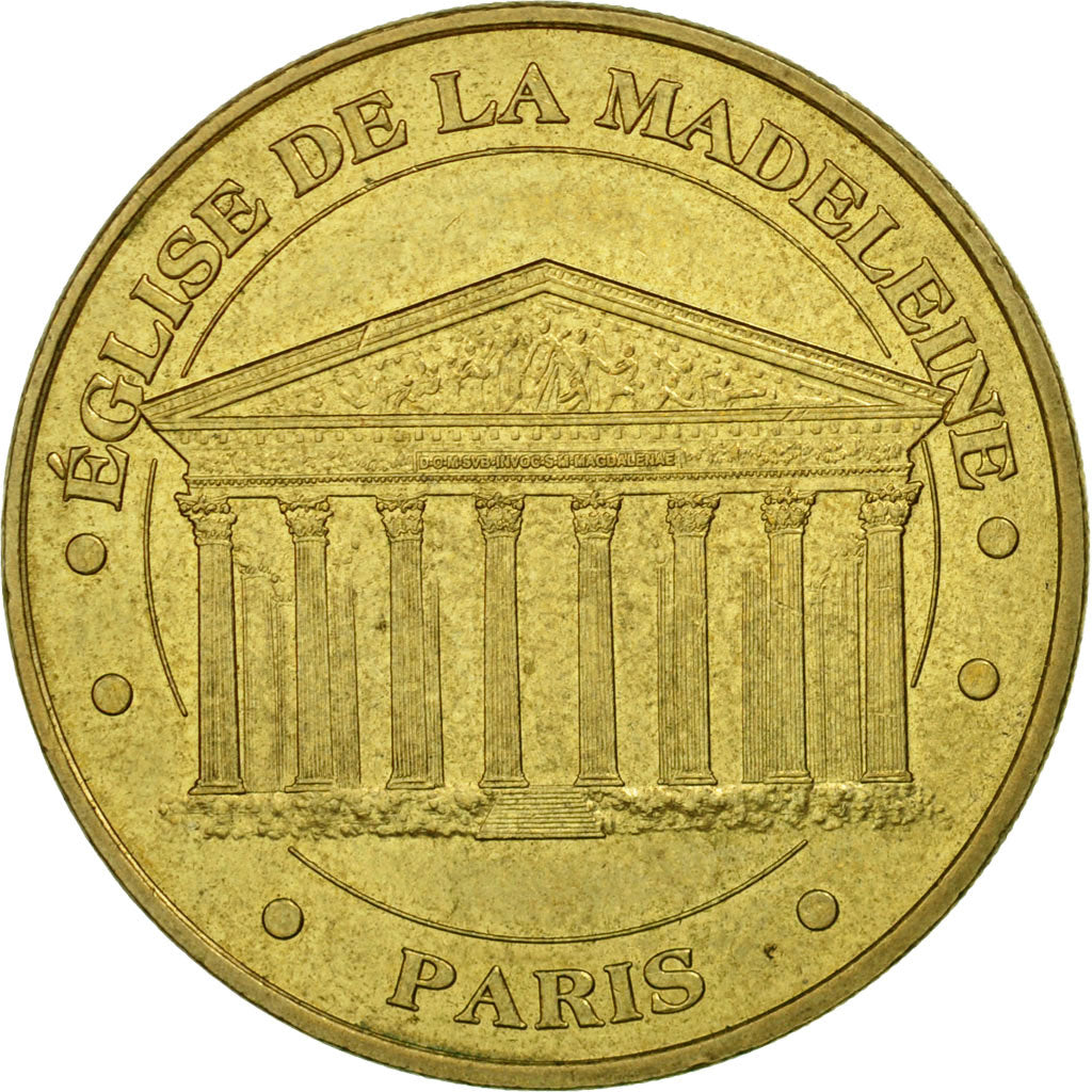 France, Jeton, Jeton Touristique, Paris - Eglise de la Madeleine n°2, 2012