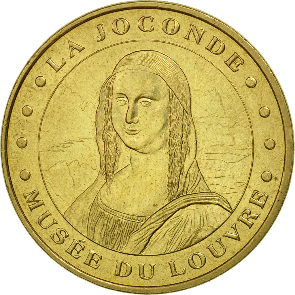 Francia, Token, Touristic token, Paris - Musée du Louvre n°2 - La Joconde