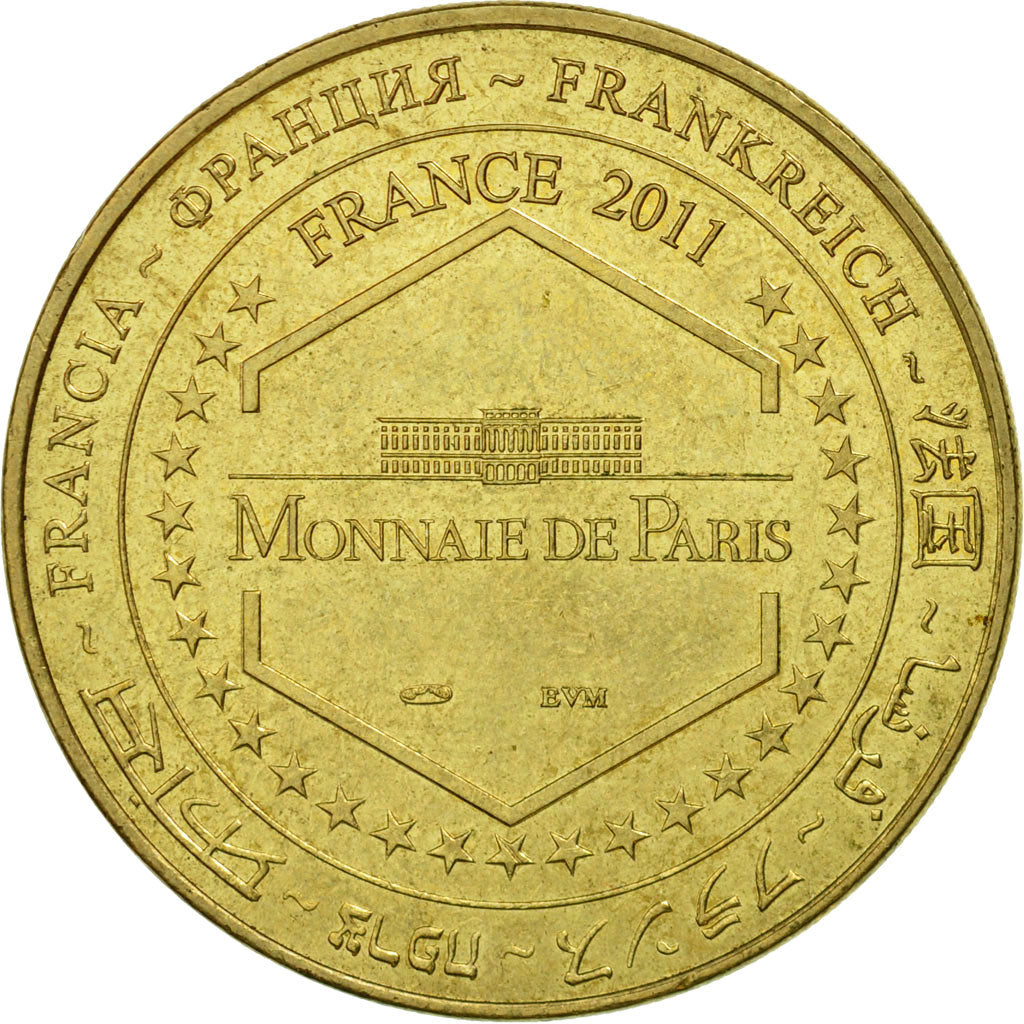 Francia, Token, Touristic token, Paris - Bateaux Parisiens n°2, 2011, MDP, BB