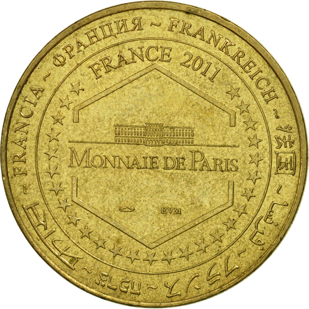 France, Token, Touristic token, Paris - Les 4 monuments, 2011, MDP, EF(40-45)