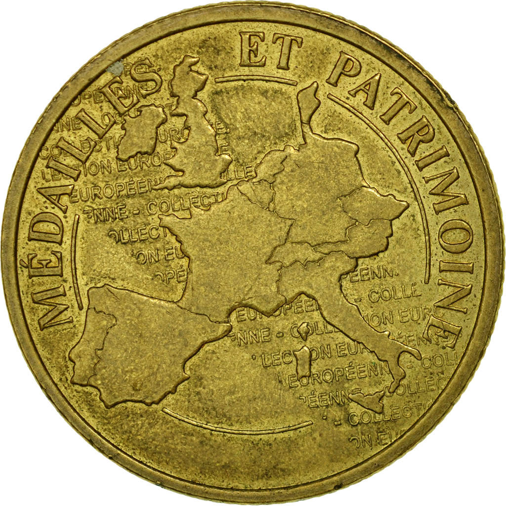 France, Token, Tourist Token, Rochefort - la frégate l'Hermione, Médailles et