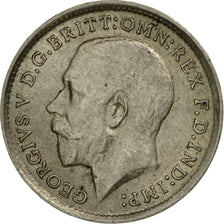 Coin, Great Britain, George V, 3 Pence, 1914, AU(55-58), Silver, KM:813