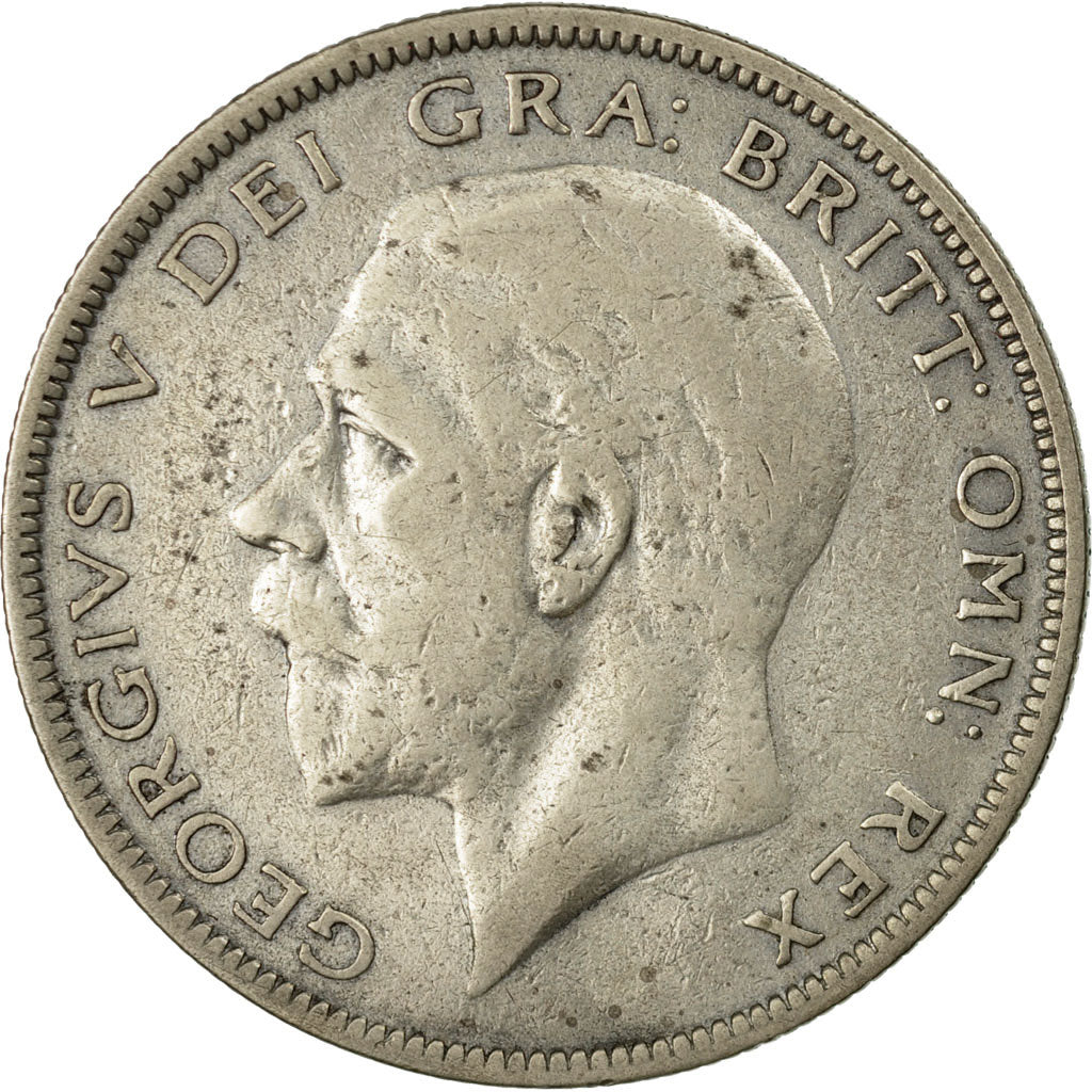 Coin, Great Britain, George V, 1/2 Crown, 1928, EF(40-45), Silver, KM:835